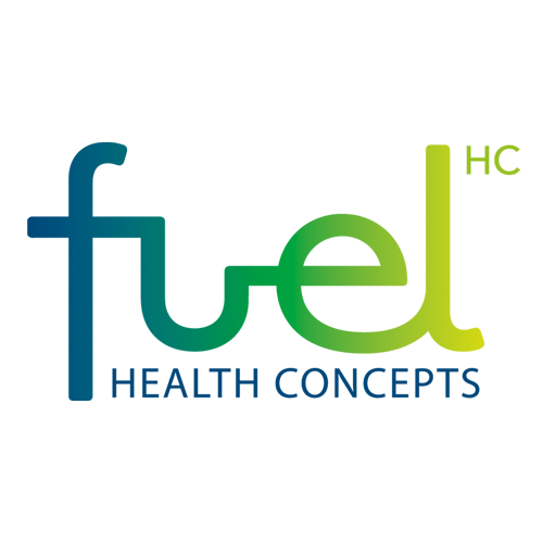 fuel HC Health Concepts logo, designed by Elke Thompson